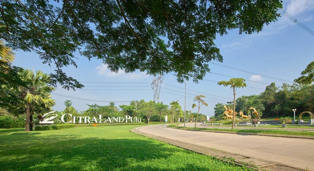 Citraland Puri Serang main gate