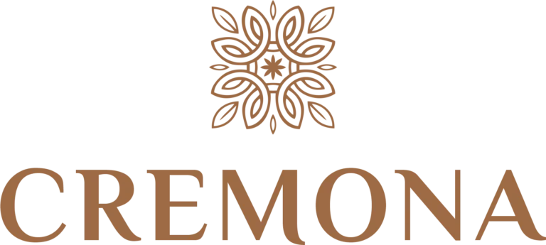 Logo Cluster CREMONA CitraLand Puri Serang Desain Elegan Motif Klasik